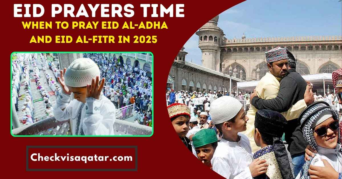 Eid Prayers Time: When to Pray Eid al-Adha and Eid al-Fitr in 2025