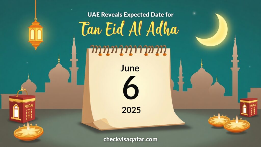 UAE reveals expected date for Eid Al Adha