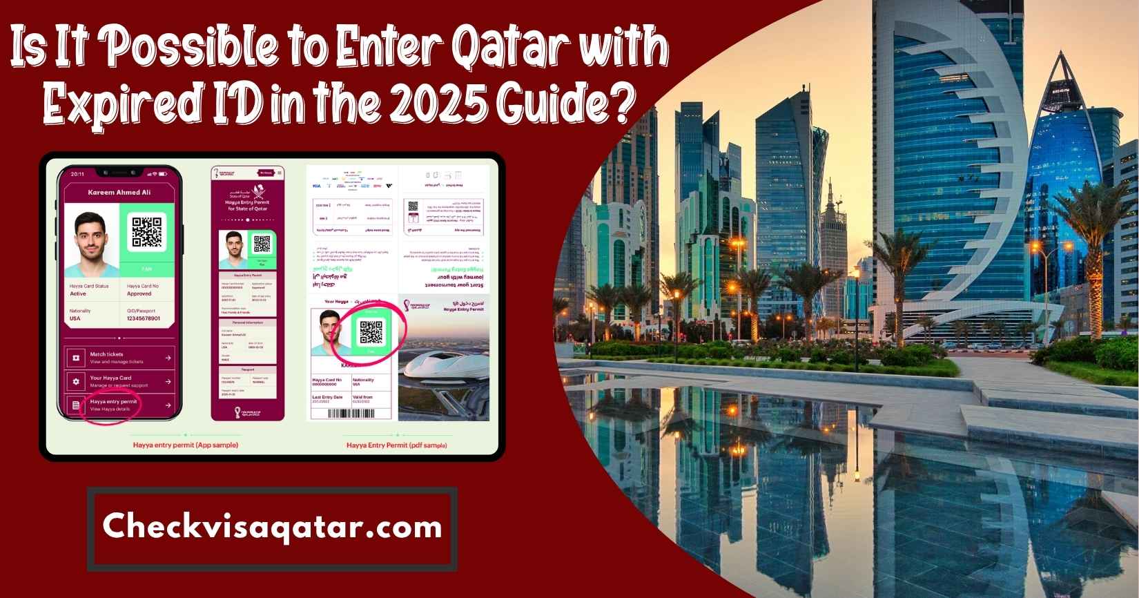 Is It Possible to Enter Qatar with Expired ID in the 2025 Guide?