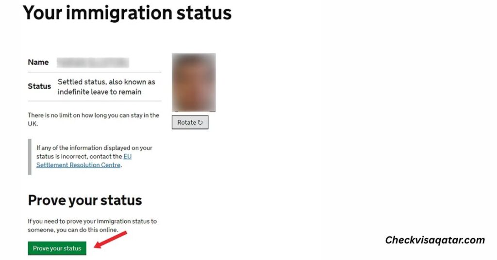 Your eVisa shows your identity and immigration status. This includes what rights you have in the UK, for example to work, rent or claim benefits.