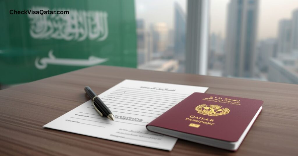 For Qatari residents traveling to Saudi Arabia, a Saudi eVisa is available, making the process of obtaining a visa more convenient.