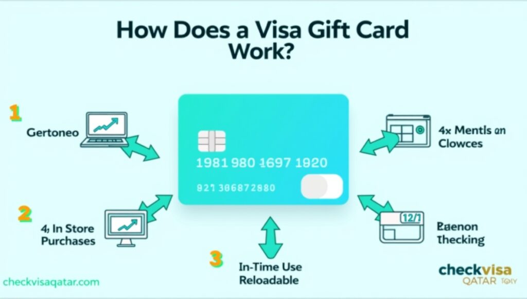 How Does a Visa Gift Card Work?