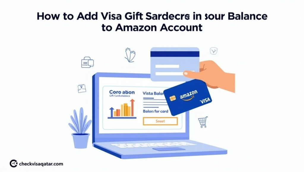 How to Add Visa Gift Card Balance to Amazon Account