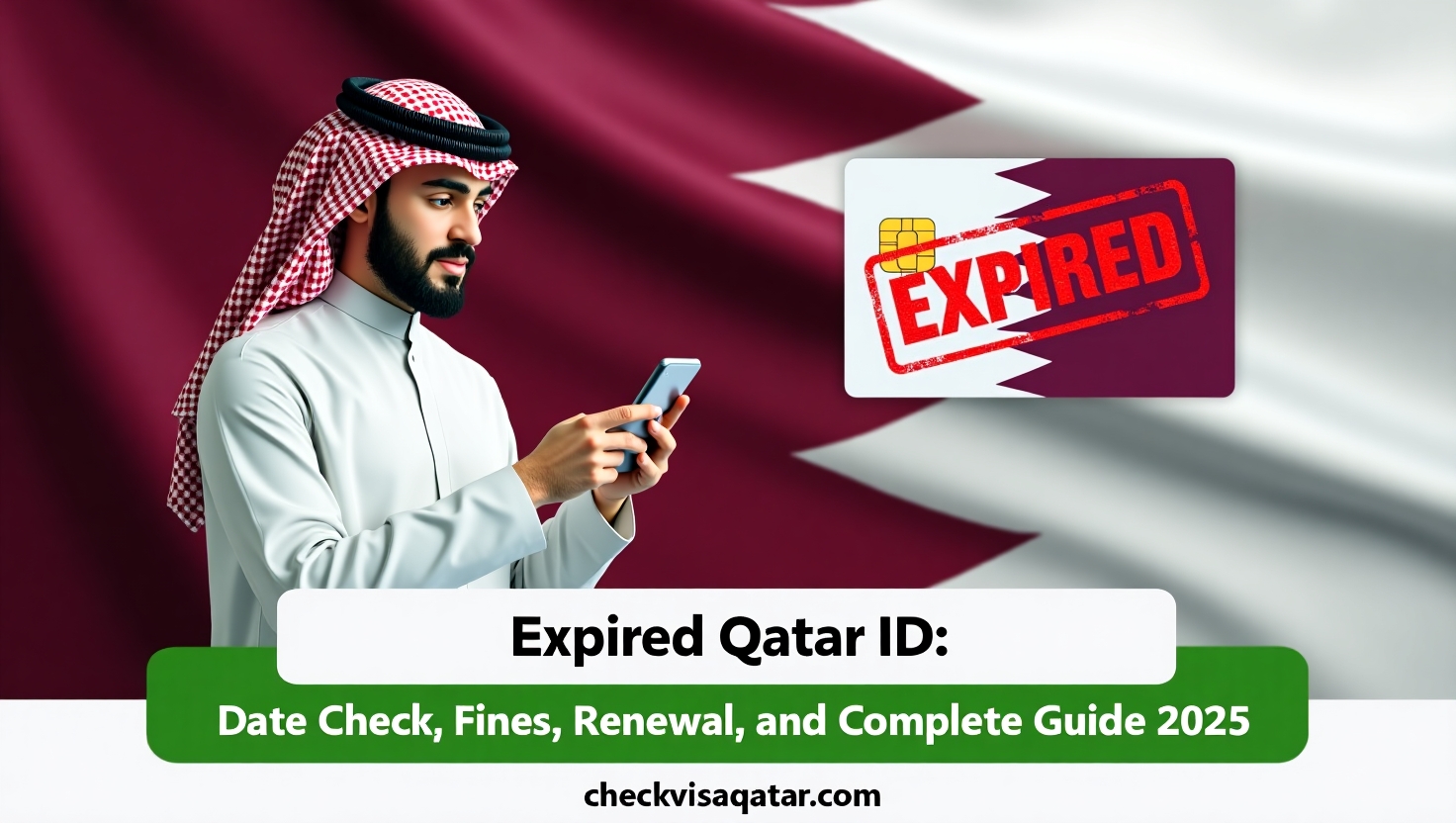 Expired Qatar ID: Date Check, Fines, Renewal, and Complete Guide 2025