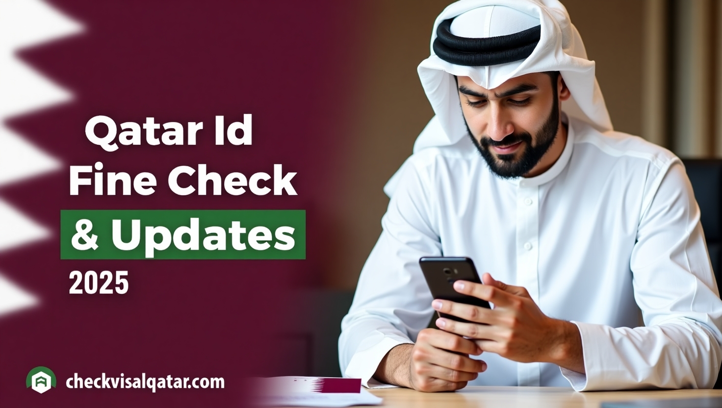Qatar ID Fine Check & Updates 2025
