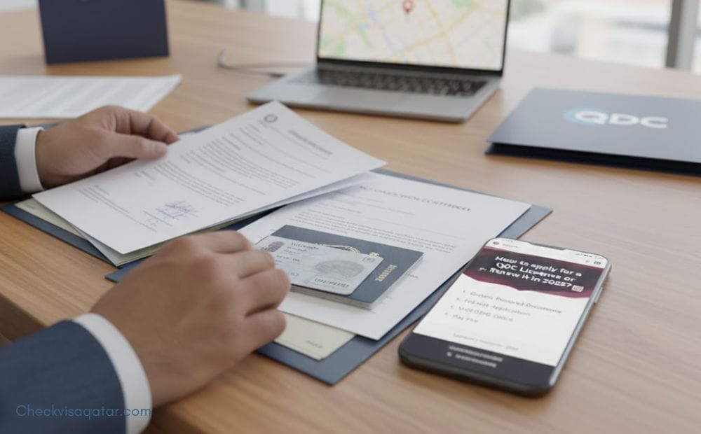 How to apply for a QDC License or Renew it in 2025?